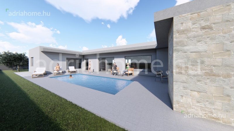 Privlaka – Most épülő luxusvilla medencével