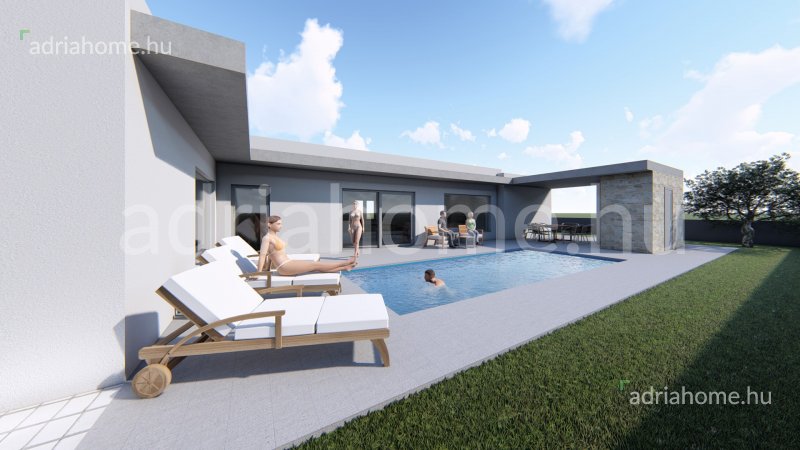 Privlaka – Most épülő luxusvilla medencével
