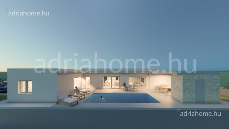 Privlaka – Most épülő luxusvilla medencével
