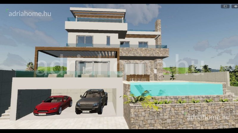 Marina – Trogir: Luksuzna villa u projektu 300 m od mora 