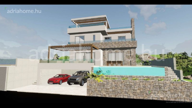 Marina – Trogir: Luksuzna villa u projektu 300 m od mora 