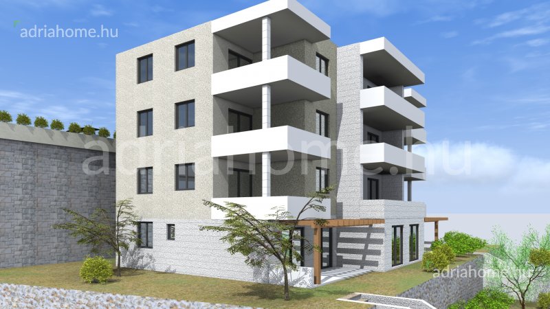 Omiš area - New apartments 70 m from the sea!