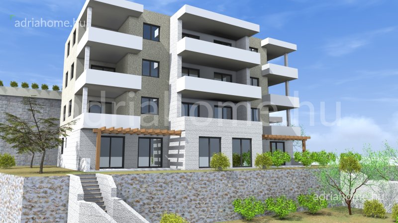 Omiš area - New apartments 70 m from the sea!