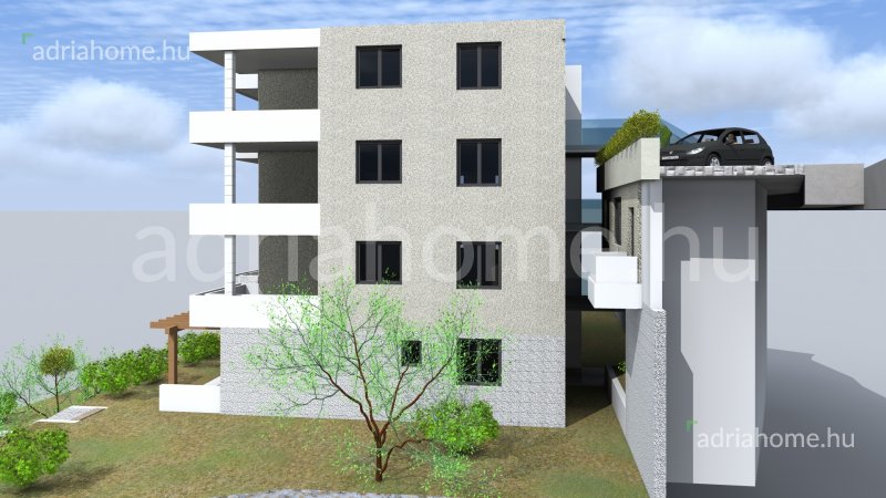 Omiš area - New apartments 70 m from the sea!