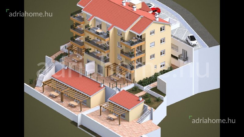 Omiš area - New apartments 70 m from the sea!