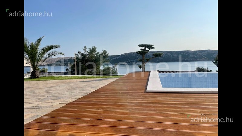 Stara Novalja - Villa 280 m2, medencével, kilátással a tengerre