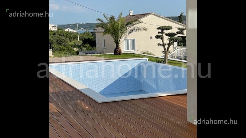 Stara Novalja - Villa 280 m2, medencével, kilátással a tengerre