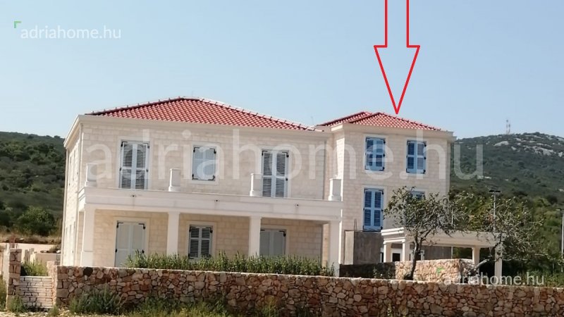 Pašman Island - Luxury stone villa with pool, first row to the sea