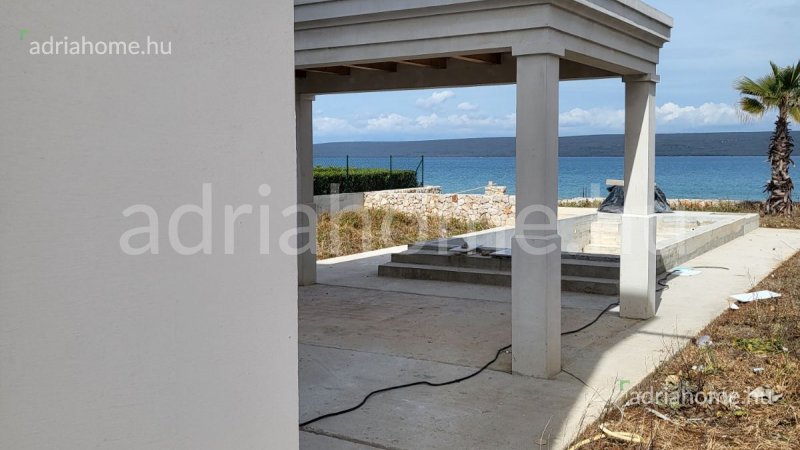 Pašman Island - Luxury stone villa with pool, first row to the sea
