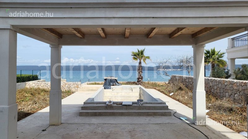 Pašman Island - Luxury stone villa with pool, first row to the sea