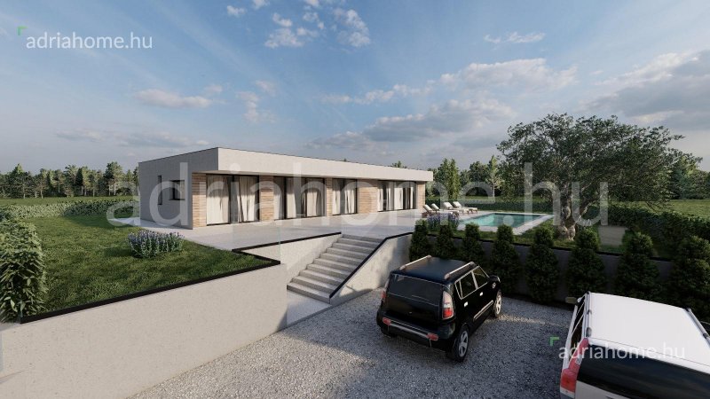 Labin - New villas with two apartments and swimming pools in Istria