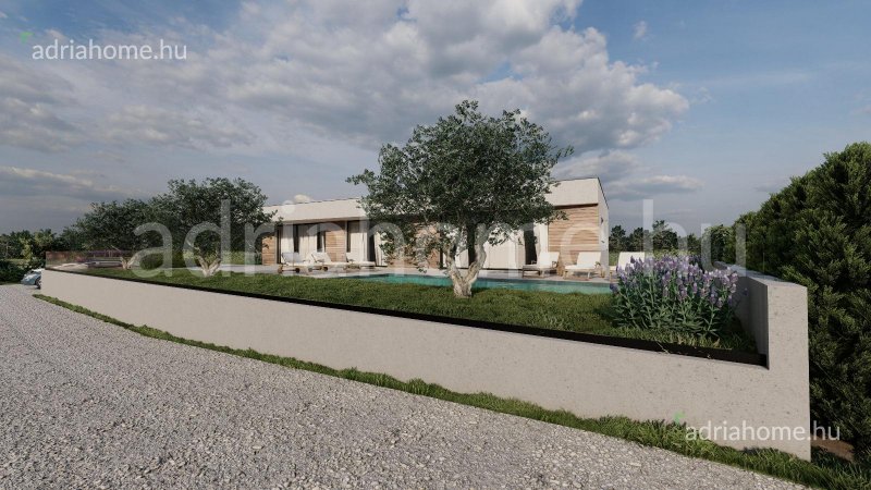 Labin - New villas with two apartments and swimming pools in Istria