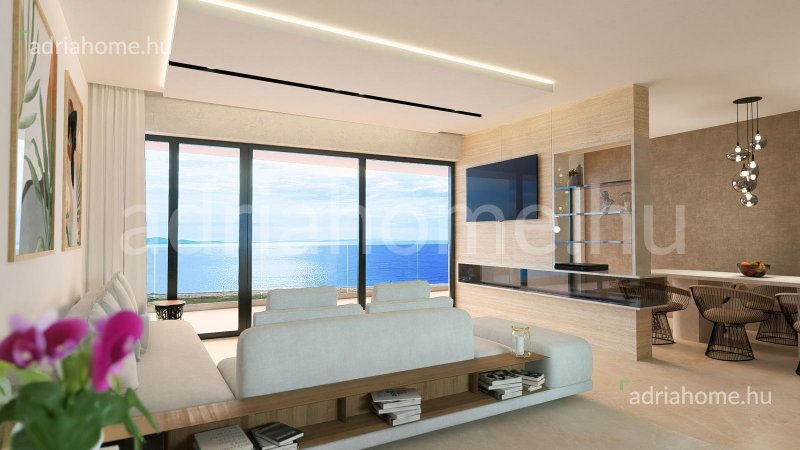 Zadar - Luxus apartmanok medencével 70 m-re a tengertől