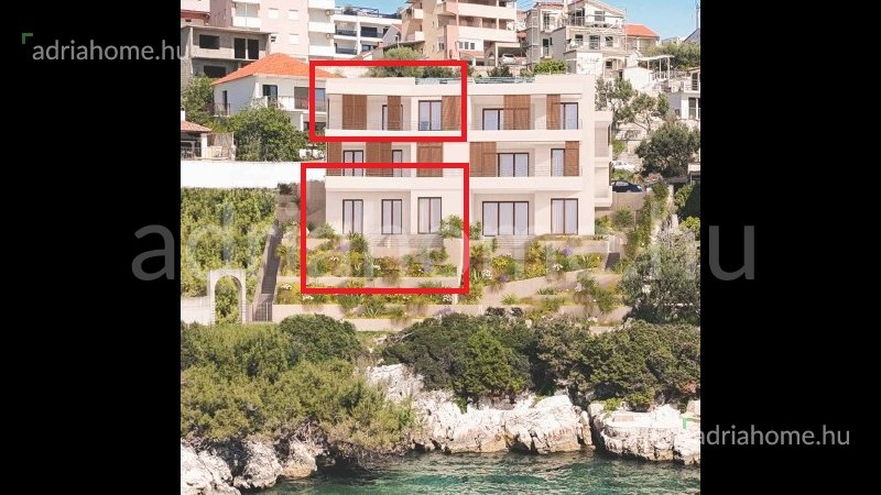 Čiovo - Luxus apartmanok első sorban a tengertől 