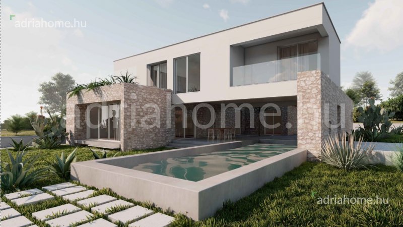 Rogoznica - Luxury family houses with swimming pool and large garden under construction