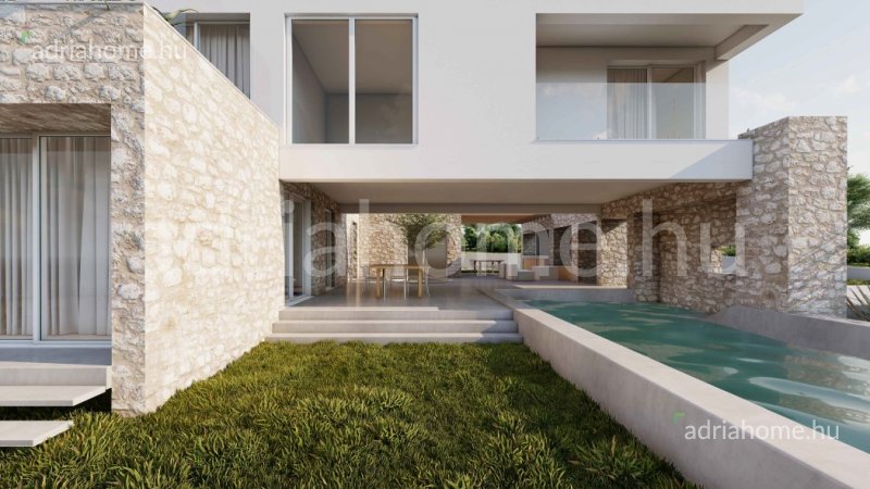 Rogoznica - Luxury family houses with swimming pool and large garden under construction
