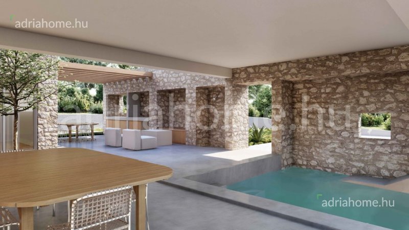 Rogoznica - Luxury family houses with swimming pool and large garden under construction