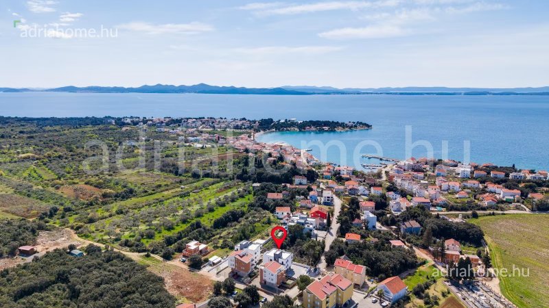 Zadar környéke - Újépítésű luxuslakások tetőterasszal