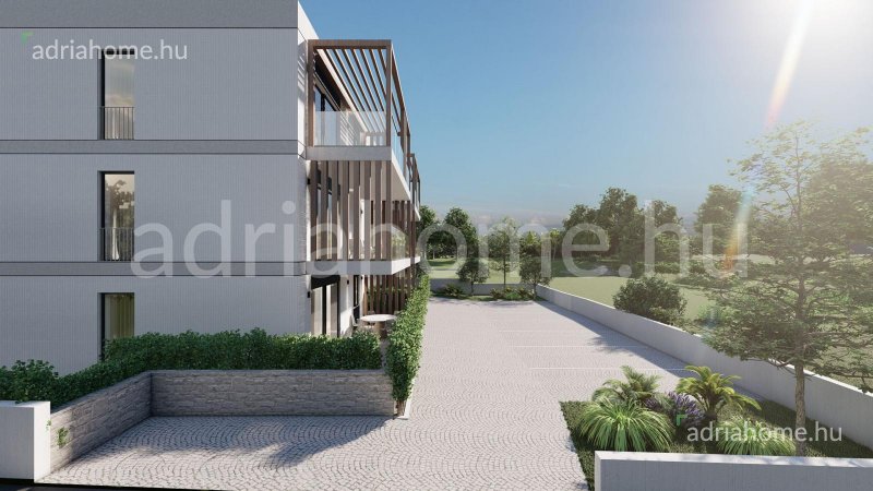 Rogoznica - Új építésű apartmanok 2. sorban a tengertől