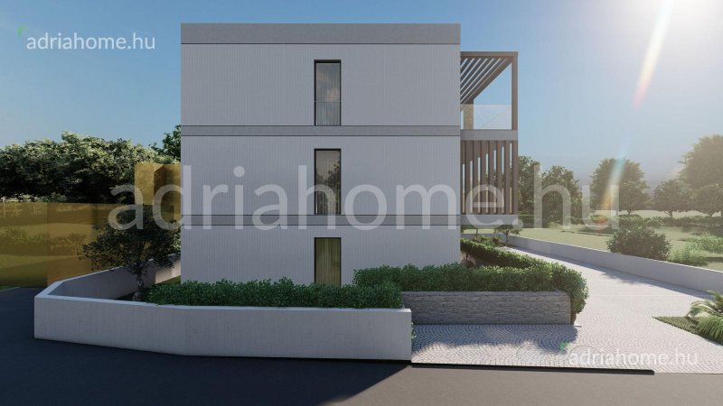 Rogoznica - Új építésű apartmanok 2. sorban a tengertől