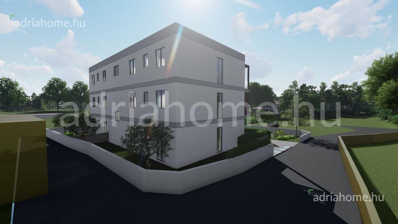 Rogoznica - Új építésű apartmanok 2. sorban a tengertől