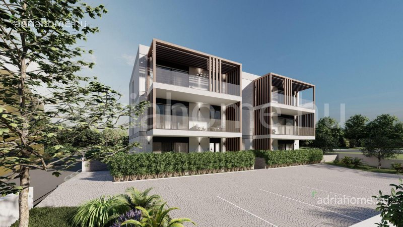 Rogoznica - Új építésű apartmanok 2. sorban a tengertől