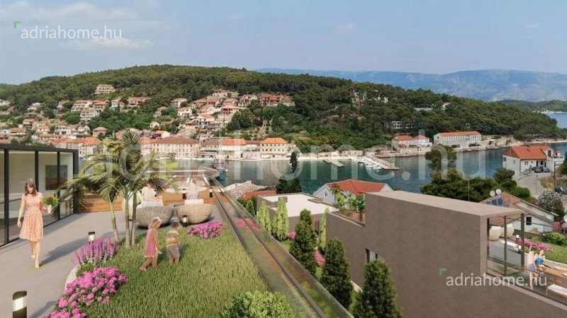 Luxus apartmanok Jelsán, Hvar szigetén – Az Ön oázisa a legnaposabb szigeten