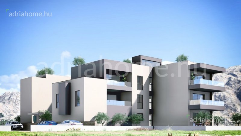 Sabunike · Új építésű apartmanház Zadar közelében